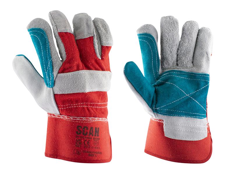 SCAGLOHDRIG - Heavy-Duty Rigger Gloves - Large