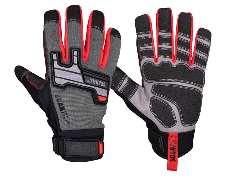 SCAGLOPMGM - Mechanics Gloves - M (Size 8)