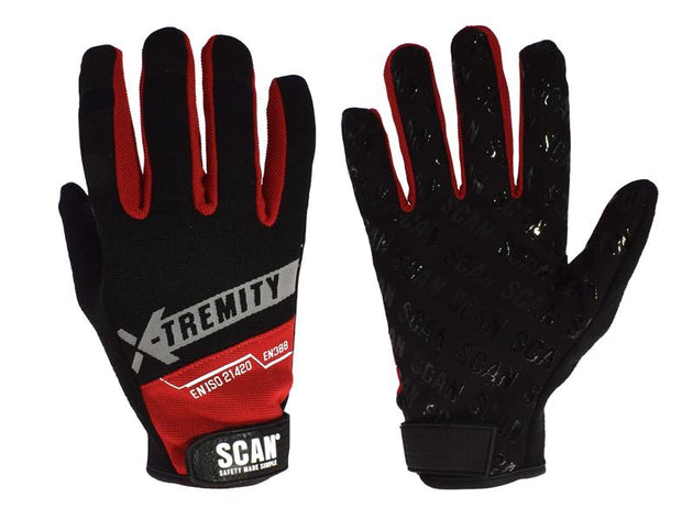 SCAGLOTOUCHX - Work Gloves with Touch Screen Function - XL (Size 10)