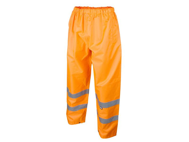 SCAHVMTLO - Hi-Vis Orange Motorway Trousers - L (40in)