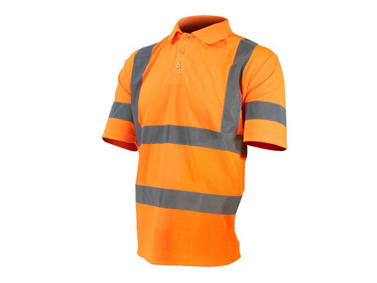 SCAHVPSMO - Hi-Vis Orange Polo Shirt - M (40in)