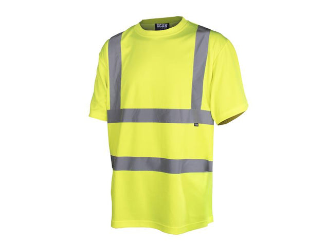 SCAHVTSXL - Hi-Vis Yellow T-Shirt - XL (46in)