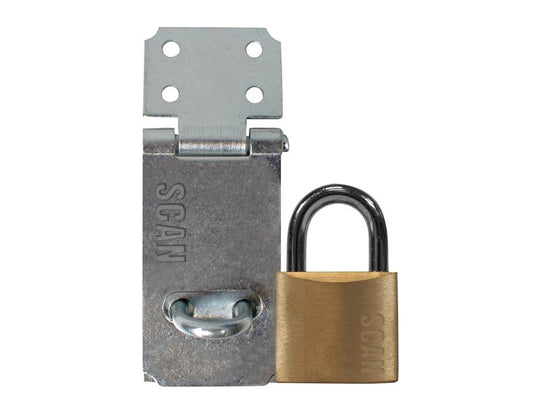 SCAPHSGP64 - Hasp and Staple 64mm + 40mm Padlock