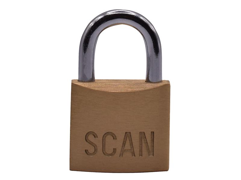 SCAPLB30 - Brass Padlock 30mm