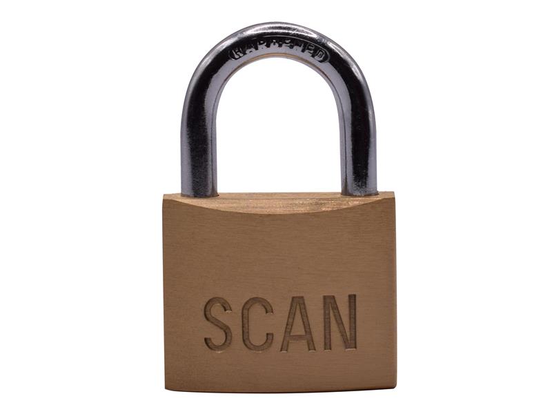 SCAPLB40 - Brass Padlock 40mm