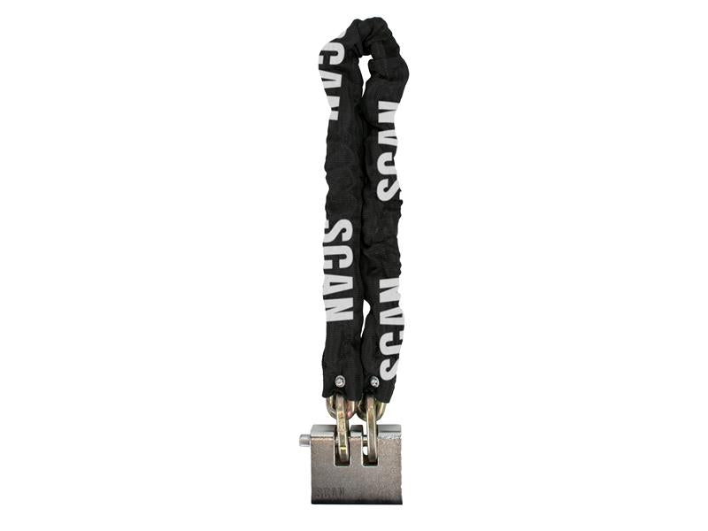 SCAPLCHSET - Heavy-Duty Chain 1m x 9mm + Armoured Padlock