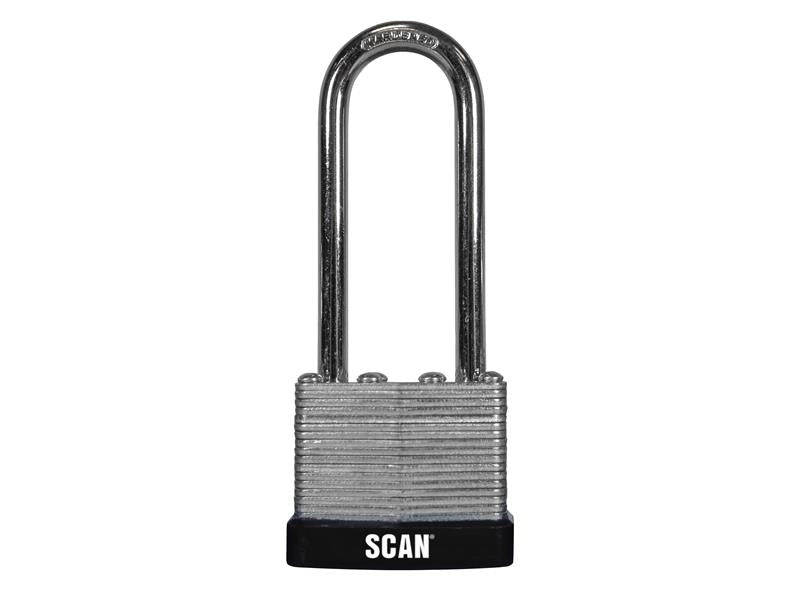 SCAPLLAM40LS - Laminated Steel Padlock 40mm Long Shackle