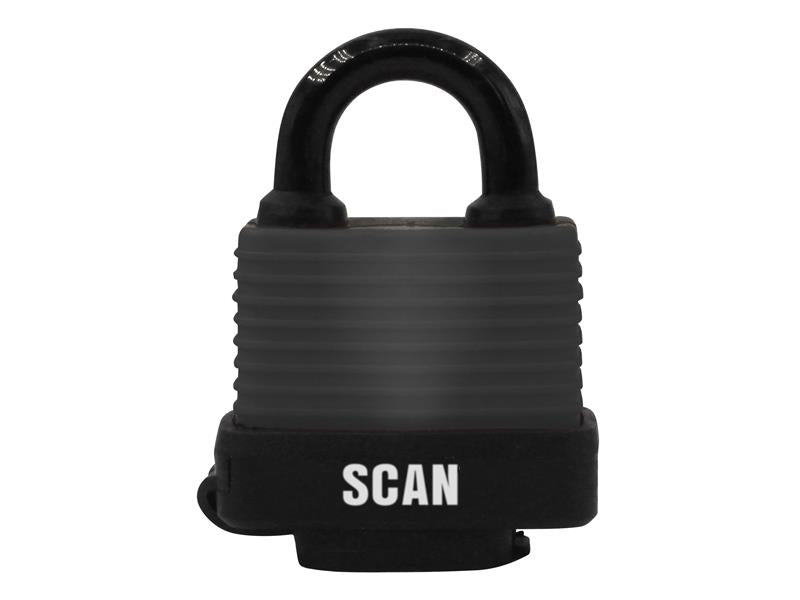 SCAPLLAMWP50 - Weatherproof Laminated Steel Padlock 50mm