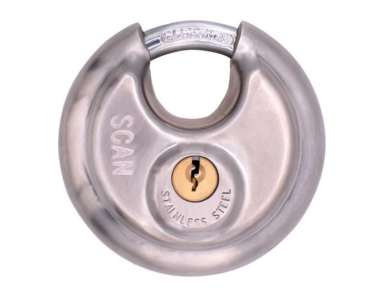 SCAPLSS70DIS - Stainless Steel Disk Type Padlock 70mm