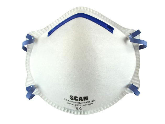 SCAPPEP2M - Moulded Disposable Mask FFP2 Protection (Pack 3)