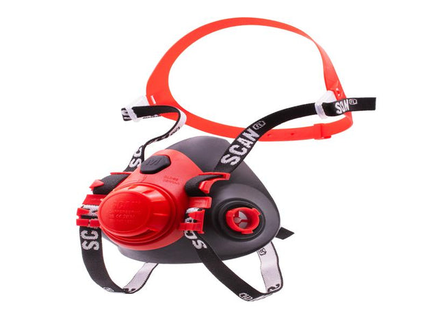 SCAPPERESPMO - Twin Half Mask Respirator No Filters