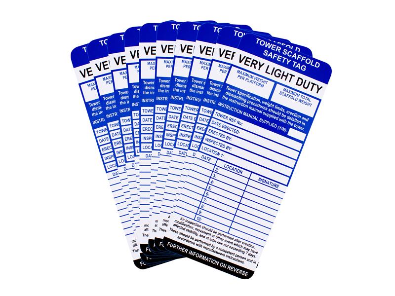 SCATOWTAGI - Tower Tag Inserts Pack Of 10