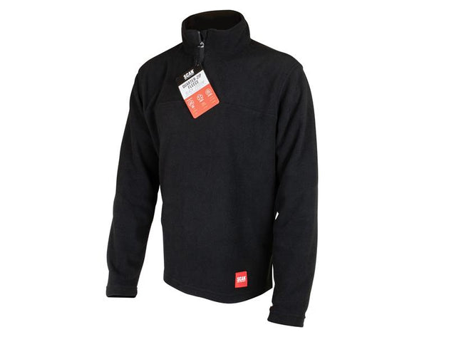 SCAWWFLEECM - 1/4 Zip Fleece Jumper - M
