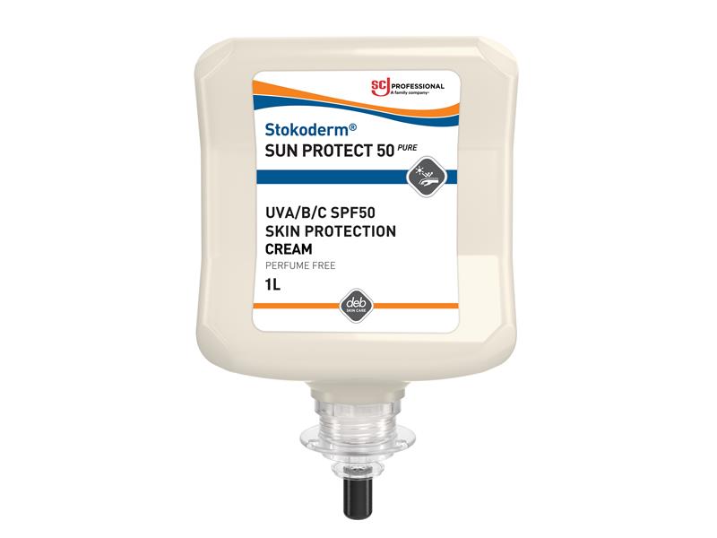 SCJSPC1L - Stokoderm® Sun Protect 50 PURE Sun Cream Cartridge 1 litre