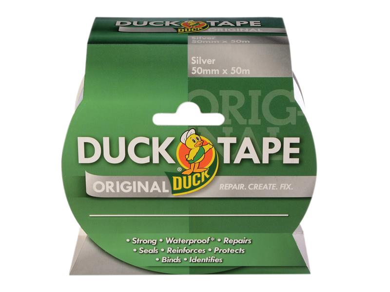 SHU211112 - Original Duck Tape Silver 50mm x 50m 211112