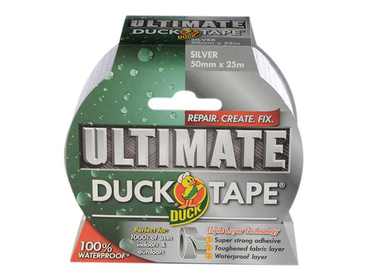 SHU232153 - Ultimate Tape Silver 50mm x 25m 232153