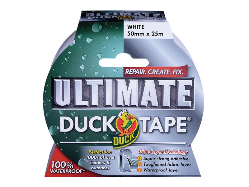 SHU232160 - Ultimate Tape White 50mm x 25m 232160