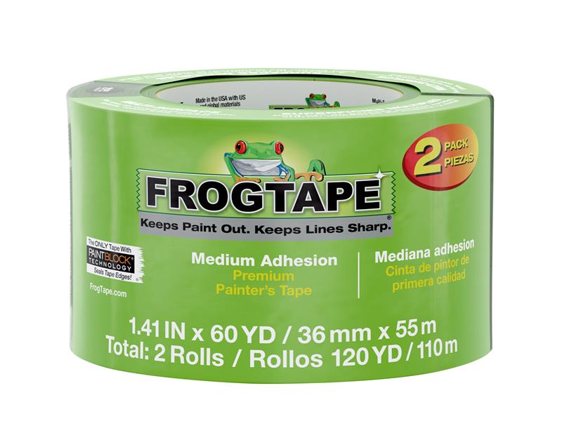 SHU242868 - FrogTape® Multi-Surface Masking Tape 36mm x 55m (2 Pack)