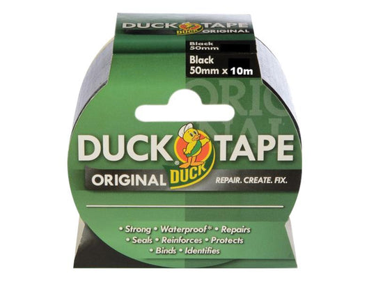 SHU260111 - Original Duck Tape Black 50mm x 10m 260111