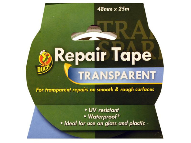 SHU260195 - Duck Tape® Repair Tape Transparent 48mm x 25m