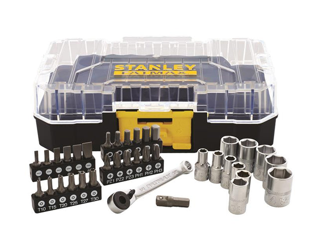 STA019101 - FatMax® PRO-STACK™ 1/4in Socket & Bit Set, 37 Piece