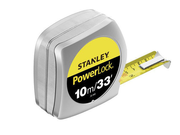 STA033443 - PowerLock® Classic Pocket Tape 10m/33ft (Width 25mm)