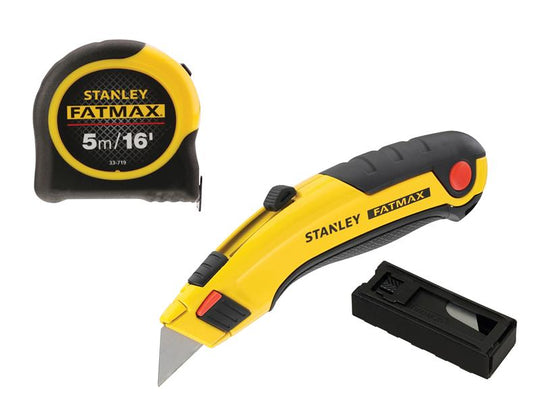 STA043257TP - FatMax® Triple Pack - Tape, Retractable Knife and Blades