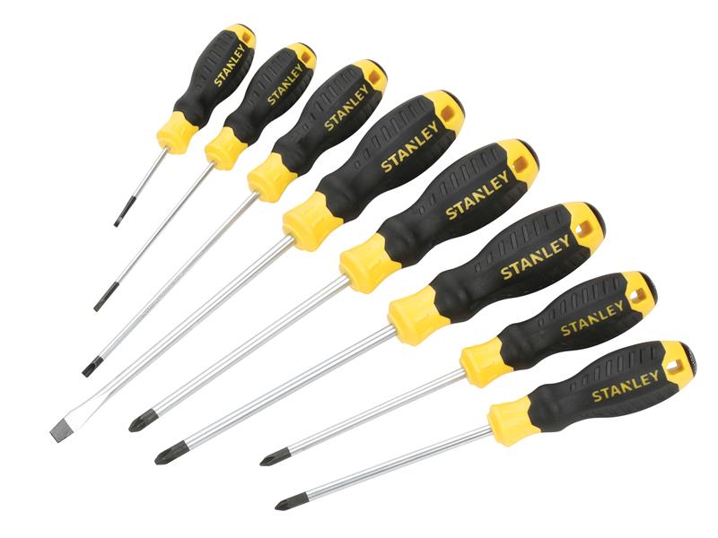 STA062153 - Cushion Grip Screwdriver Set, 8 Piece