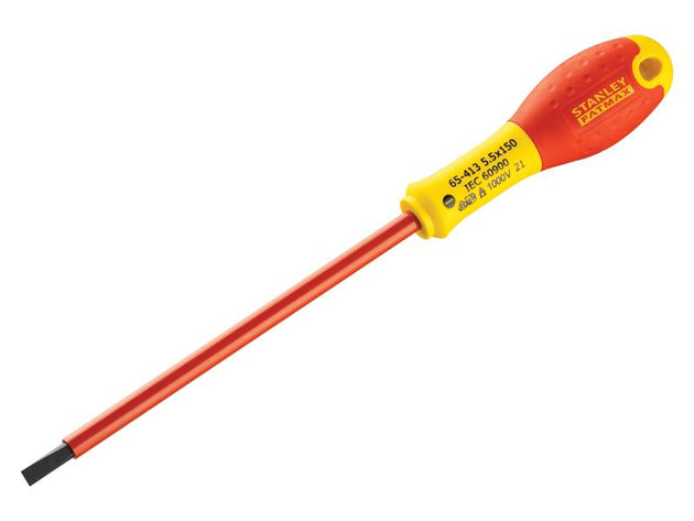 STA065413 - FatMax® VDE Insulated Screwdriver Parallel Tip 5.5 x 150mm