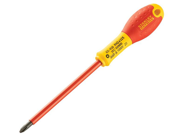 STA065416 - FatMax® VDE Insulated Screwdriver Phillips Tip PH2 x 125mm