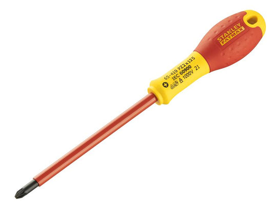 STA065419 - FatMax® VDE Insulated Screwdriver Pozidriv Tip PZ2 x 125mm