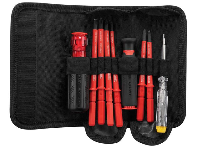 STA066426 - VDE Multi-Bit Screwdriver Set, 10 Piece