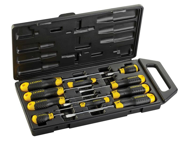 STA265014 - Cushion Grip Screwdriver Set, 10 Piece