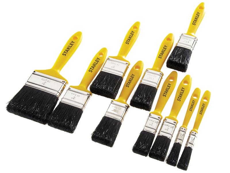 STAHOBBY10 - Hobby Paint Brush Set, 10 Piece