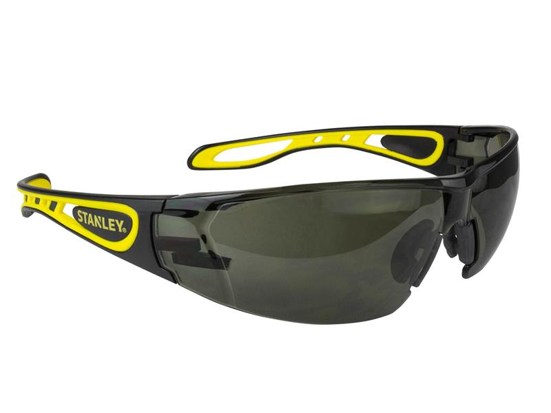 STASYE1720D - Wrap Around Safety Glasses - Smoke