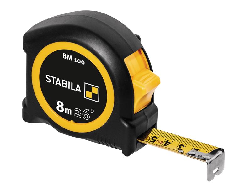 STB19580 - BM 100 Compact Pocket Tape 8m/26ft (Width 25mm)