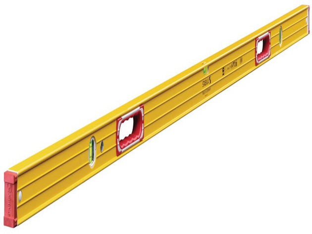 STB1962200 - 196-2-200 Spirit Level 3 Vial 17209 200cm