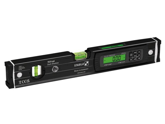 STB20006 - TECH Dark Shadow Digital Spirit Level 40cm