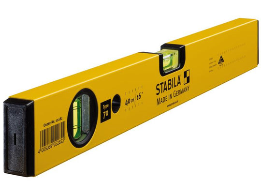 STB7040 - 70-40 Single Plumb Spirit Level 2 Vial 40cm