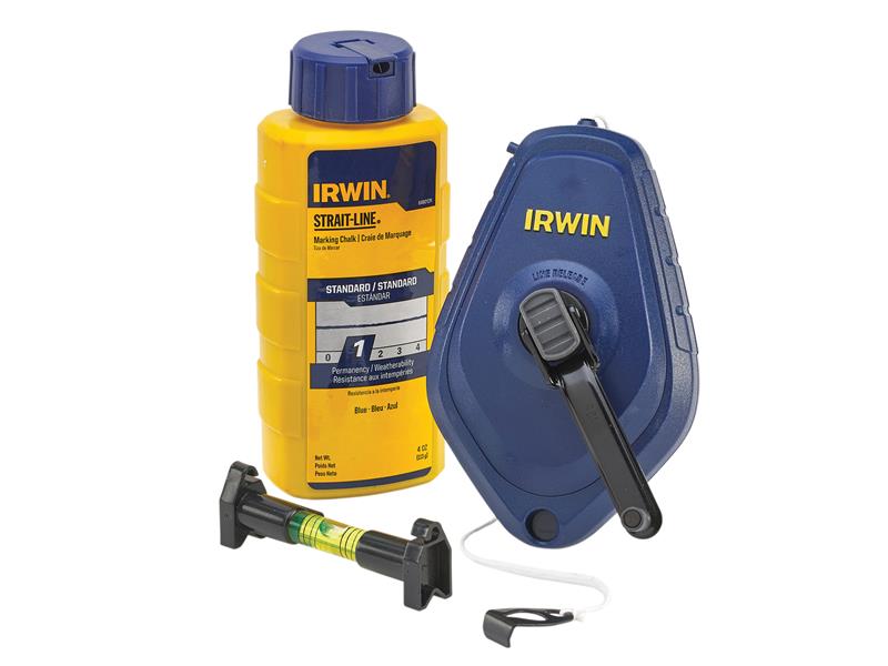 STL64494LP - Chalk Line, Chalk & Level Set