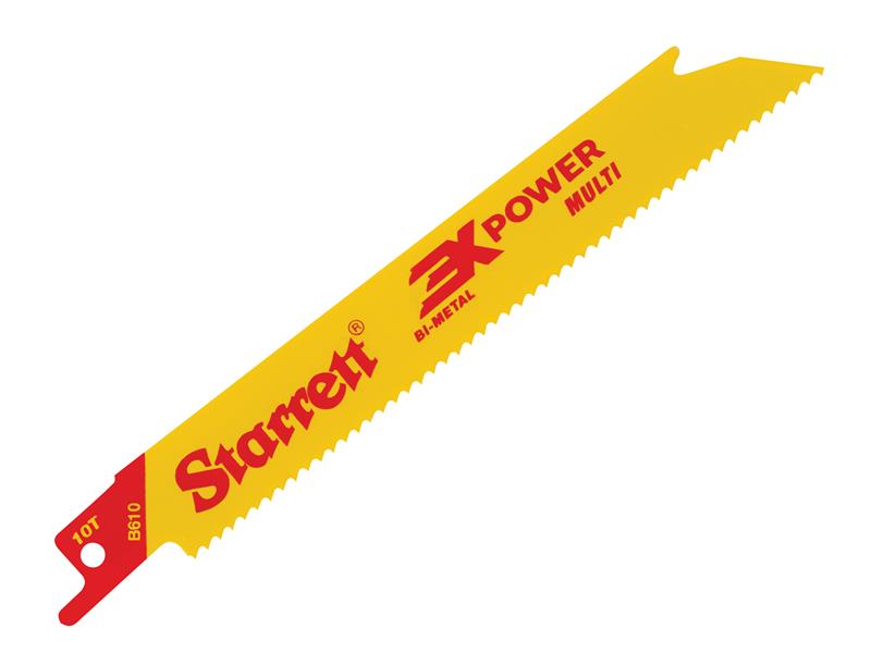 STRB6105 - B6105-5 Bi-Metal Reciprocating Blade, Straight 152mm 10 TPI (Pack 5)