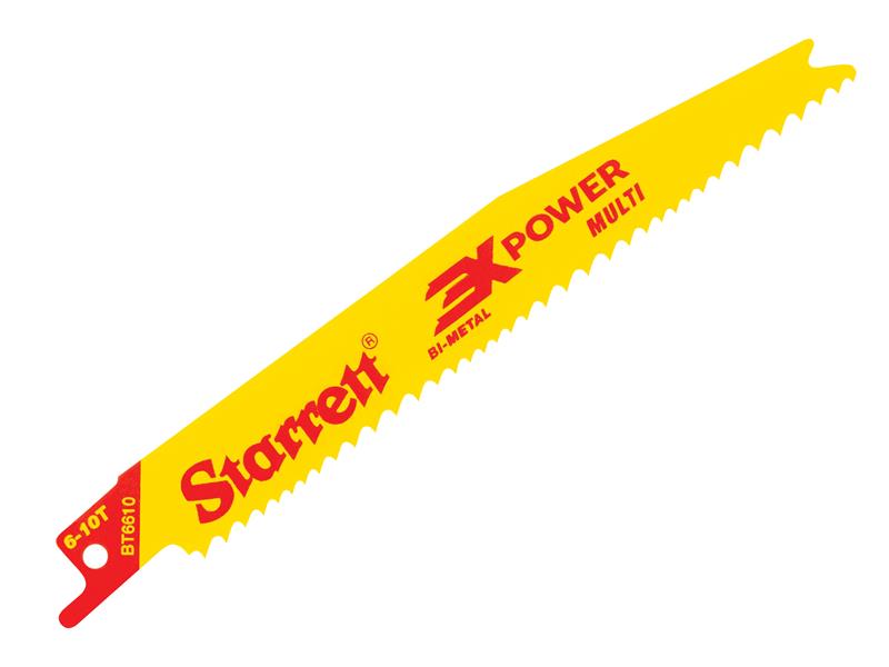 STRBT66105 - BT6610-5 Bi-Metal Reciprocating Blade, Tapered 152mm 6-10 TPI (Pack 5)
