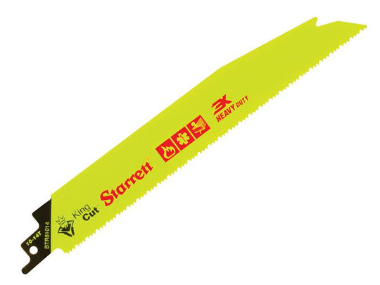 STRBTR810145 - BTR81014-5 Bi-Metal King Cut™ Demolition Blade 203mm 10-14 TPI (Pack 5)