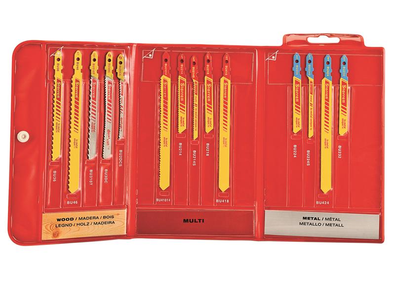 STRBU6 - BU6 Jigsaw Blade Assortment Pack, 14 Piece