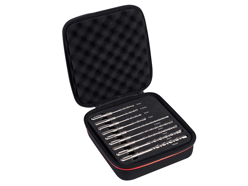 STRKBPSK09 - SDS Plus 2 Point Drill Bit Set, 9 Piece