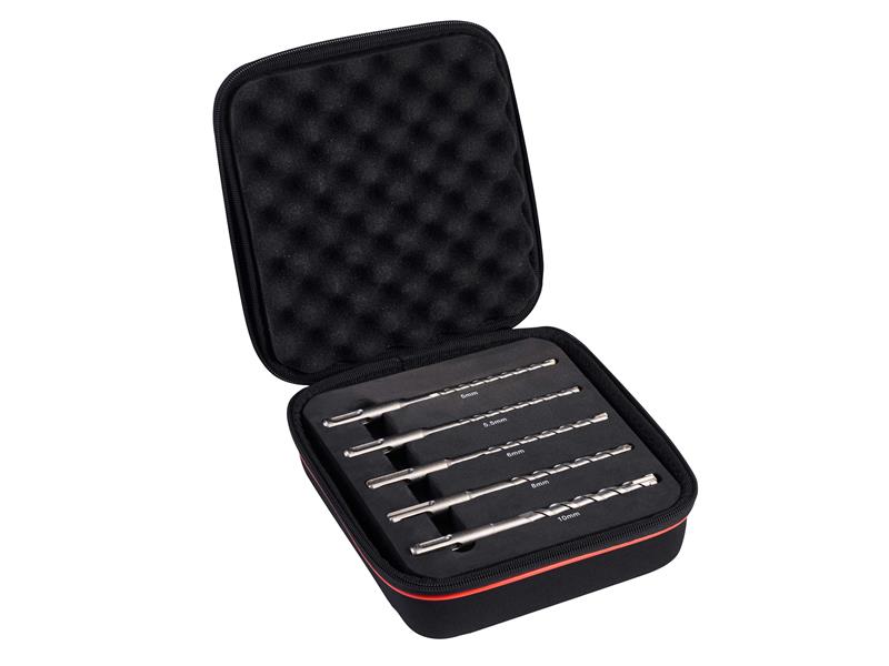 STRKBPXK05 - SDS Plus 4 Point Drill Bit Set, 5 Piece