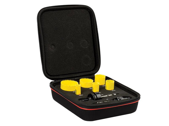 STRKFC06021 - KFC06021 Fast Cut Bi-Metal Electrician's Holesaw Kit, 8 Piece
