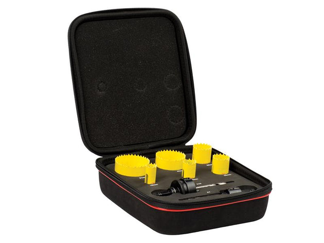 STRKFC06022 - KFC06022 Fast Cut Bi-Metal Electrician's Holesaw Kit, 8 Piece