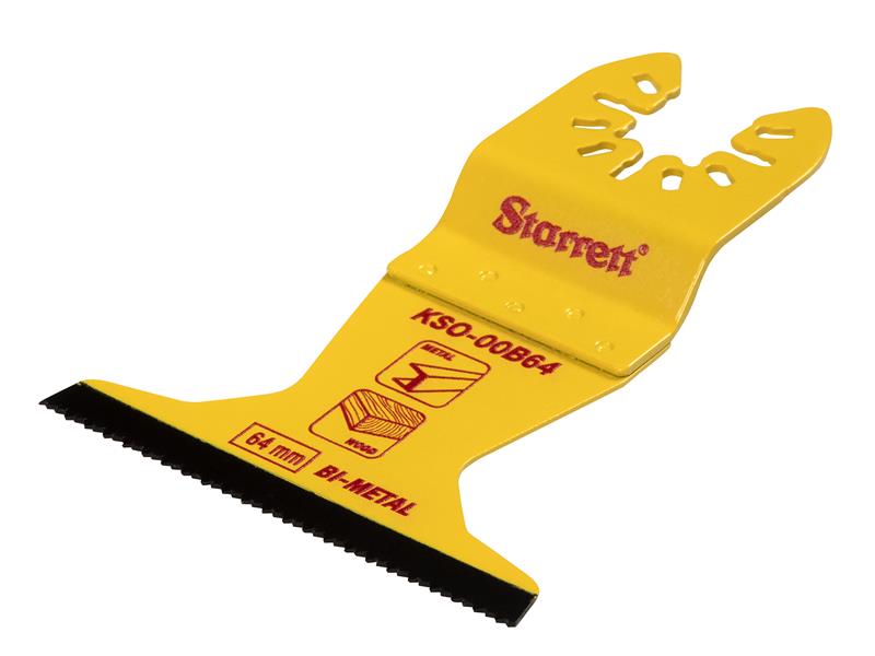 STRKSO00B64 - KSO-00B64 Flat-sided Bi-metal Oscillating Blade 40 x 64mm x 18 TPI