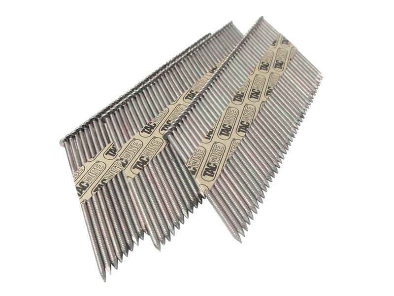 TAC1121 - 34Â° Extra Galvanised Framing Ring Shank Nails Type 3.1/75mm (2200)